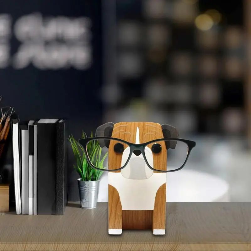 Animal Eyeglasses Holder Handmade Wooden Cute Animal Shaped Glass Holder Reading Nightstand Eyeglass Display Shelf Accessories
Animal Eyeglasses Holder Handmade Wooden Cute Animal Shaped Glass Holder Reading Nightstand Eyeglass Display Shelf Accessories