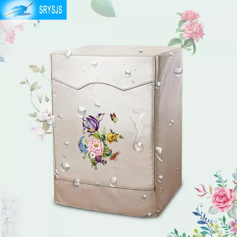 NEW Thickening Waterproof Cover for Washing Machine Coated Silver Oxford Cloth Sunscreen Washer Protective Case
NEW Thickening Waterproof Cover for Washing Machine Coated Silver Oxford Cloth Sunscreen Washer Protective Case