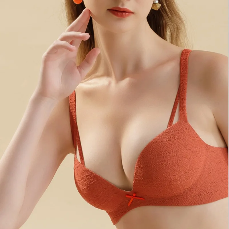 Ra Women Small Breasts Gather Up The Beauty Back Bra Without Steel Ring Bra One Piece Seamless Underwear Finetoo Pushup Bra
Ra Women Small Breasts Gather Up The Beauty Back Bra Without Steel Ring Bra One Piece Seamless Underwear Finetoo Pushup Bra