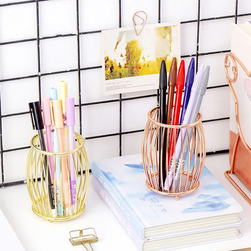 Wire Metal Pencil Holder Cup Pen Pot Drum Shape Makeup Brush Holders For Office Home Crochet Pattern Storage Organizadores Port
Wire Metal Pencil Holder Cup Pen Pot Drum Shape Makeup Brush Holders For Office Home Crochet Pattern Storage Organizadores Port