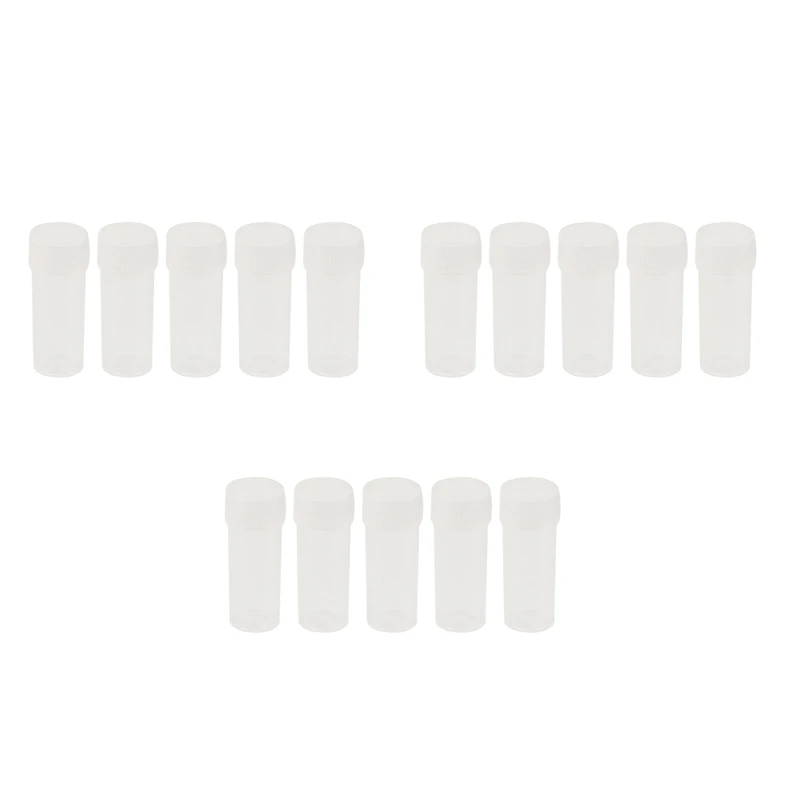 200X Plastic Sample Bottle 5Ml Test Tube Lab Small Vial Storage Container + Lid
200X Plastic Sample Bottle 5Ml Test Tube Lab Small Vial Storage Container + Lid