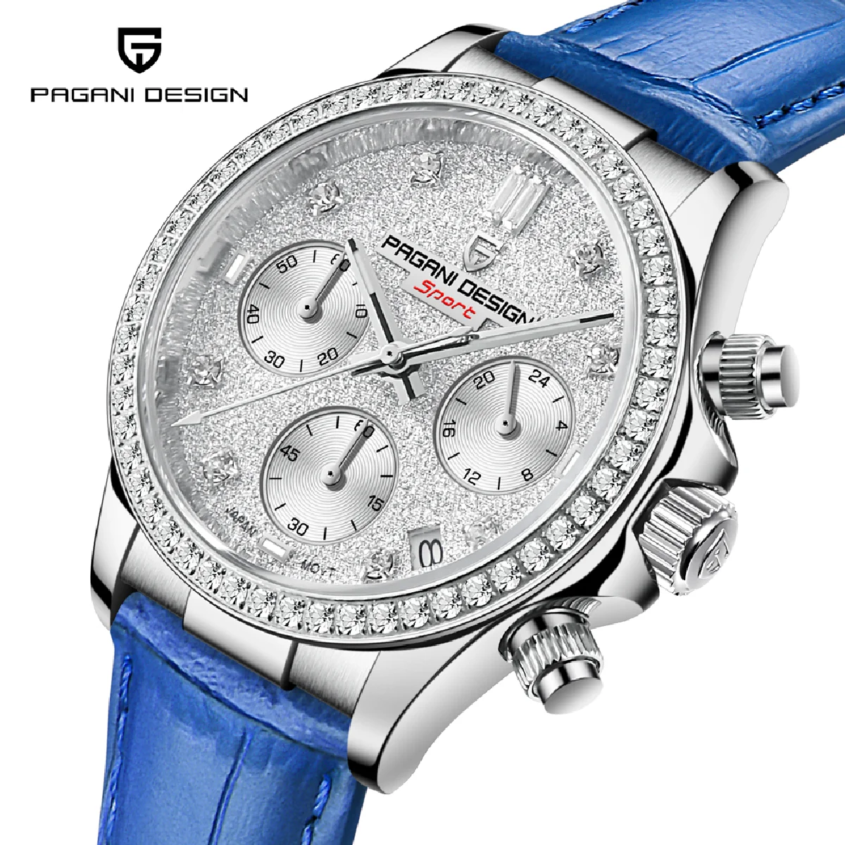 PAGANI DESIGN Quartz Watch For Women Top Brand Luxury Chronograph Ladies Watch Women Waterproof Leather Clock Reloj Mujer
PAGANI DESIGN Quartz Watch For Women Top Brand Luxury Chronograph Ladies Watch Women Waterproof Leather Clock Reloj Mujer