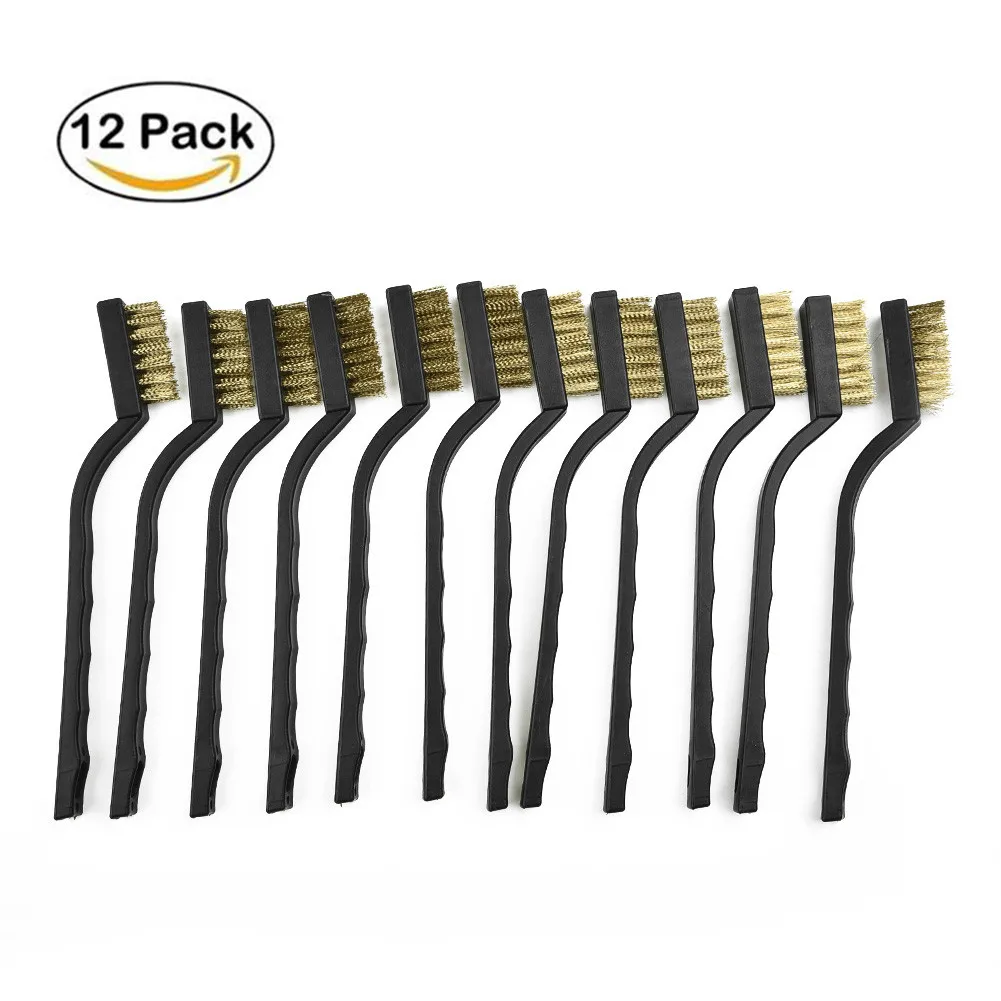 12PCS Mini Remove Rust Brushes Adapt For Cleaning Brass Devices Polishing Metal Cleaning Brushes Paint Rust Remover Tools
12PCS Mini Remove Rust Brushes Adapt For Cleaning Brass Devices Polishing Metal Cleaning Brushes Paint Rust Remover Tools