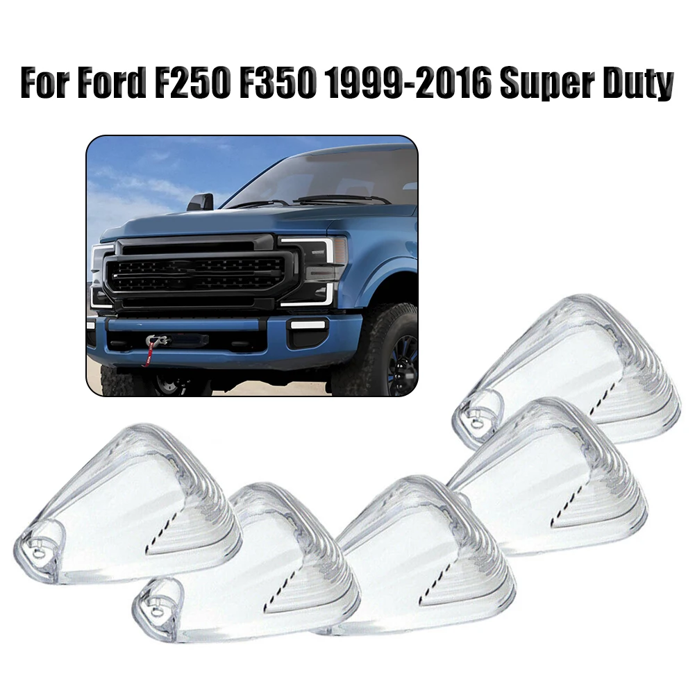 Light Cover Cab Light Cover For Ford High Quality Lens Roof Plastic Replace Super Duty 1999-2016 5PCS/set Clear Cab
Light Cover Cab Light Cover For Ford High Quality Lens Roof Plastic Replace Super Duty 1999-2016 5PCS/set Clear Cab