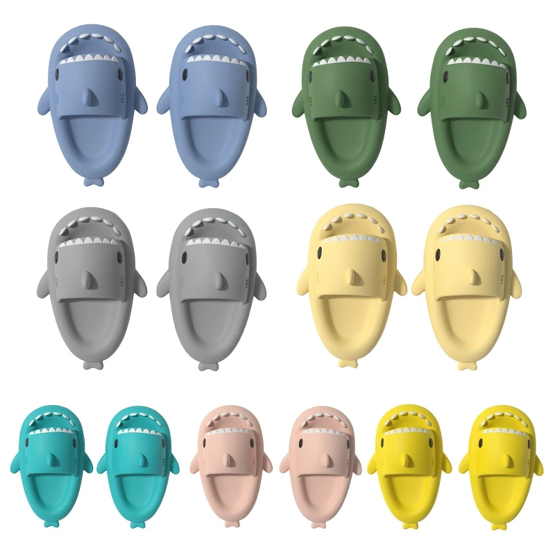 Kid Summer Slippers Cute Shark Non-slip Water Shoes Comfortable Beach Slide Sandals for Toddlers Boys Girls Bath Shower
Kid Summer Slippers Cute Shark Non-slip Water Shoes Comfortable Beach Slide Sandals for Toddlers Boys Girls Bath Shower