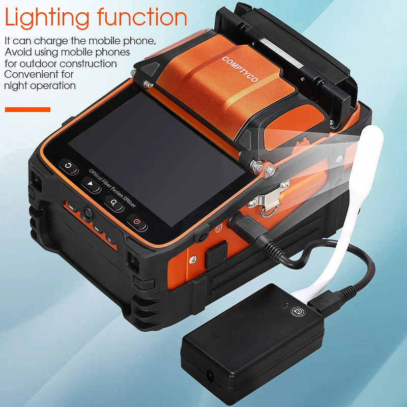 FS-60F FS-60E AI-9 Automatic Optical Fiber Fusion Splicer SM MM FTTH Fiber Optic Splicing Machine With Multi-Language
FS-60F FS-60E AI-9 Automatic Optical Fiber Fusion Splicer SM MM FTTH Fiber Optic Splicing Machine With Multi-Language