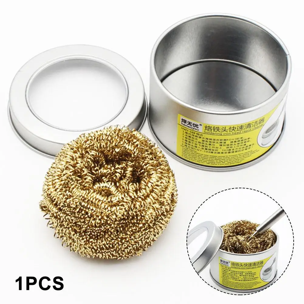 Metal Wire Welding Desoldering Soldering Solder Iron Tip Dross Copper Wire Cleaner Cleaning Steel Ball Mesh Filter Tin Remove
Metal Wire Welding Desoldering Soldering Solder Iron Tip Dross Copper Wire Cleaner Cleaning Steel Ball Mesh Filter Tin Remove