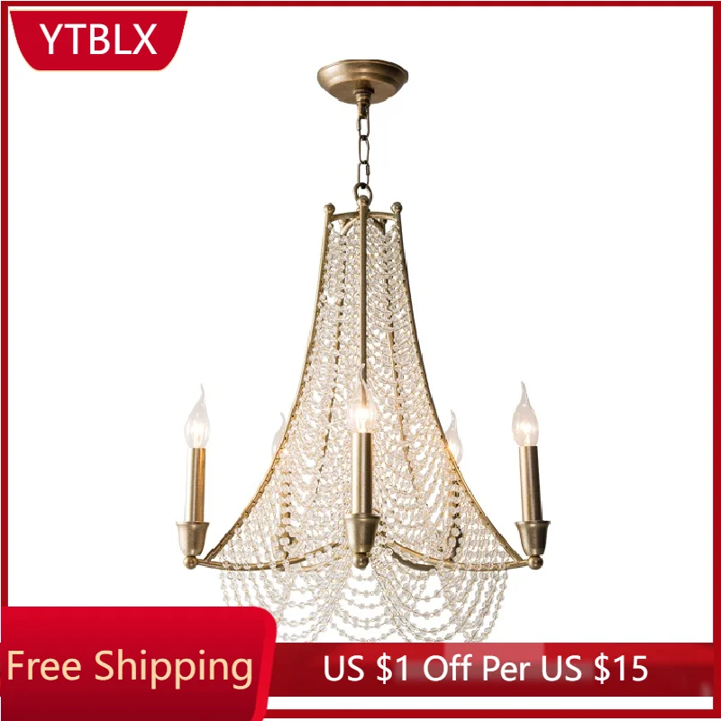 LukLoy Crystal Pendant Light Lamp Chandelier Light Fixture Retro Hanging Light Loft Vintage Pendant lammp Modern Led Chandelier
LukLoy Crystal Pendant Light Lamp Chandelier Light Fixture Retro Hanging Light Loft Vintage Pendant lammp Modern Led Chandelier