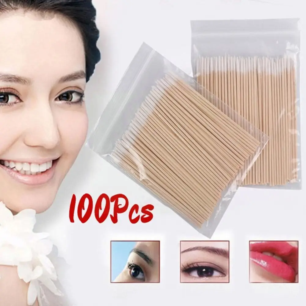 Disposable Pointed Cotton Swab Pointed Wood Single-headed Stick Cotton Tools Cotton Small Swab Wooden Swab Sanitary Eyeline G6t7
Disposable Pointed Cotton Swab Pointed Wood Single-headed Stick Cotton Tools Cotton Small Swab Wooden Swab Sanitary Eyeline G6t7