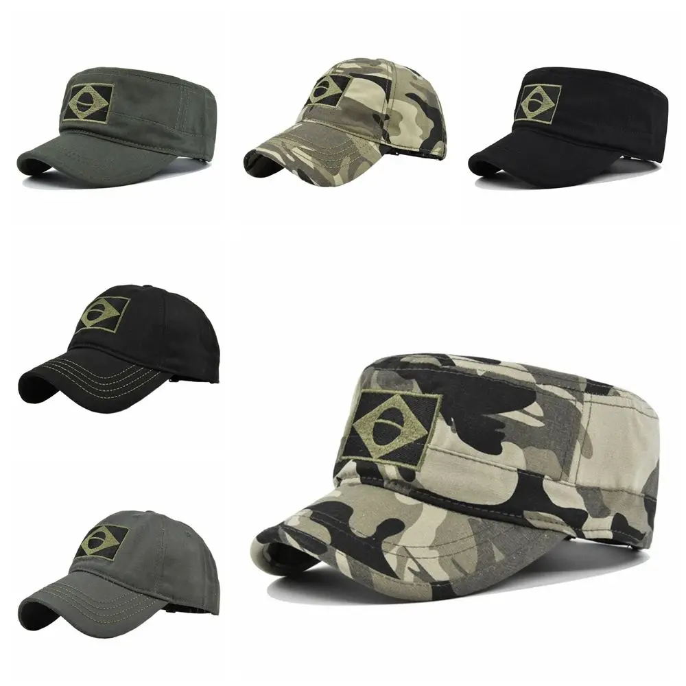 Sports Dad Hat Hunting Hat Military Hat Baseball Cap Army Camouflage Embroidered Brazil Flag Casquette
Sports Dad Hat Hunting Hat Military Hat Baseball Cap Army Camouflage Embroidered Brazil Flag Casquette