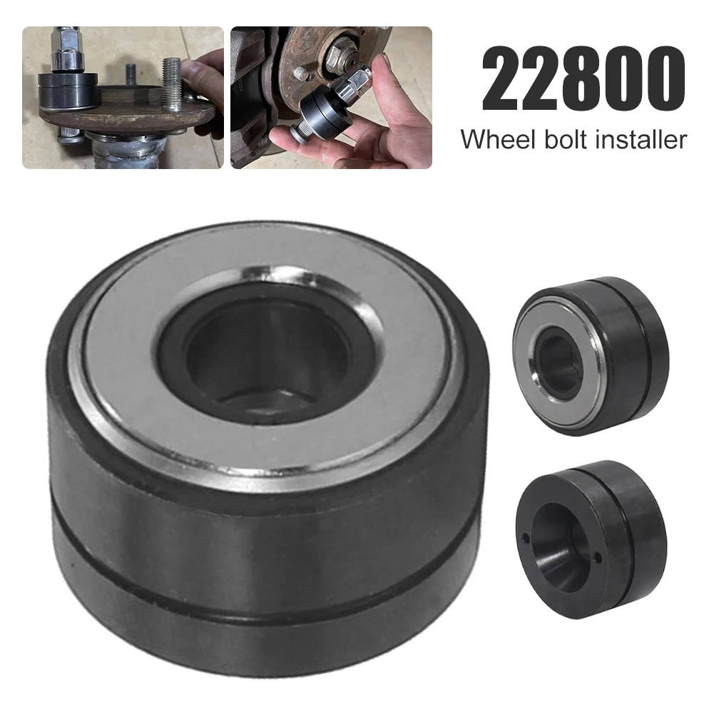 22800 Wheel Stud Installer Replace Most All Automotive and Light-Duty Truck Wheel Studs Tire Stud Tool Universal Compatible
22800 Wheel Stud Installer Replace Most All Automotive and Light-Duty Truck Wheel Studs Tire Stud Tool Universal Compatible
