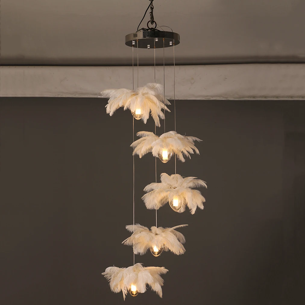 Feather Light Colorful Pendant Light Ceiling Chandelier LED For Living Room Children Bedroom Dining Hanging Lamp Indoor Decor
Feather Light Colorful Pendant Light Ceiling Chandelier LED For Living Room Children Bedroom Dining Hanging Lamp Indoor Decor