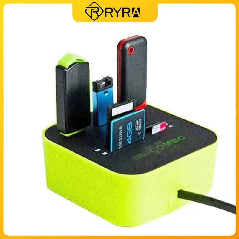 RYRA New USB2.0 Hub 3 Ports Combo USB Micro Card Reader SD/TF USB Splitter Hub Combo All In One 1pc For PC Laptop Computer
RYRA New USB2.0 Hub 3 Ports Combo USB Micro Card Reader SD/TF USB Splitter Hub Combo All In One 1pc For PC Laptop Computer