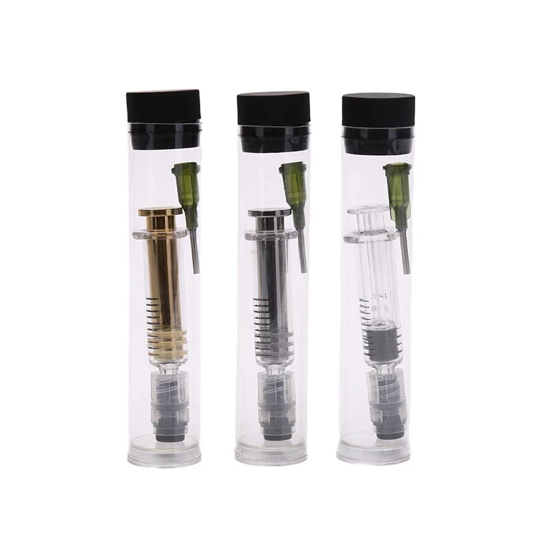 1PC 1ML / 3ML / 5ML Luer Lock Syringes Screw Blunt Tip Needles Caps For Industrial Dispensing
1PC 1ML / 3ML / 5ML Luer Lock Syringes Screw Blunt Tip Needles Caps For Industrial Dispensing