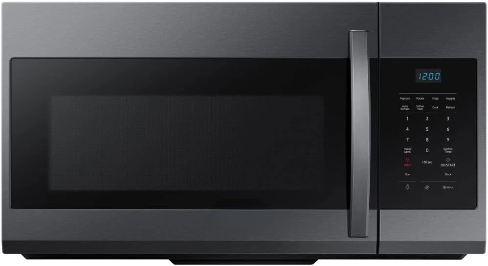 

Cu. Ft. Fingerprint Resistant Black Stainless Steel Over-The-Range Microwave