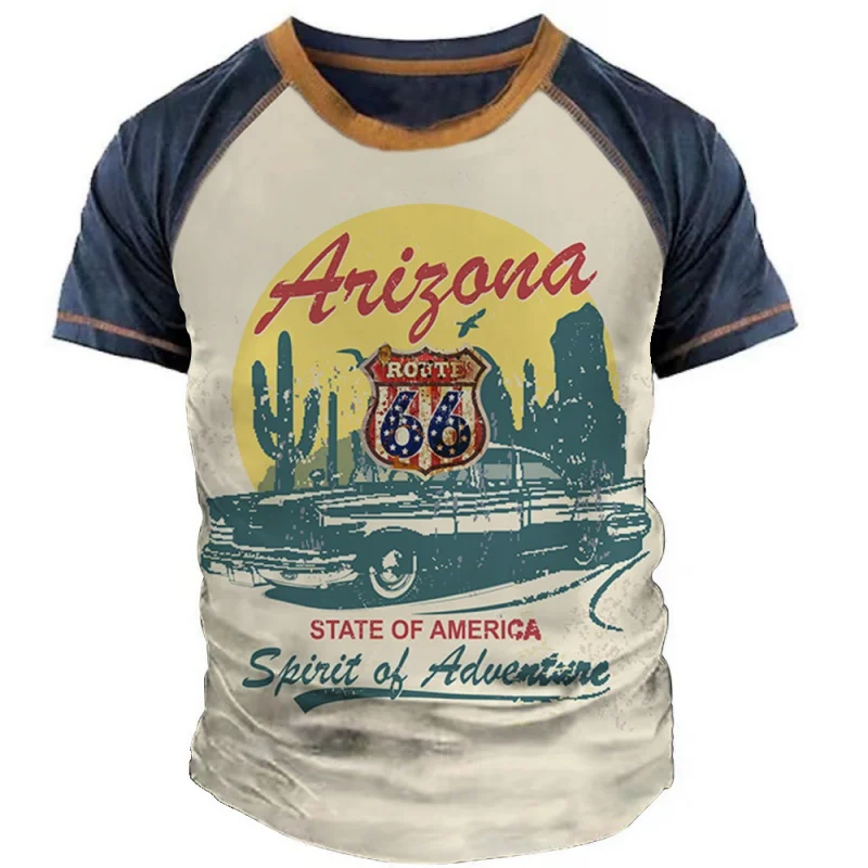 Route 66 America Highway T-shirt Mens Breathable Short Sleeve Cotton Tees Top Round Neck Biker T shirts Oversize Classic Tshirt
Route 66 America Highway T-shirt Mens Breathable Short Sleeve Cotton Tees Top Round Neck Biker T shirts Oversize Classic Tshirt