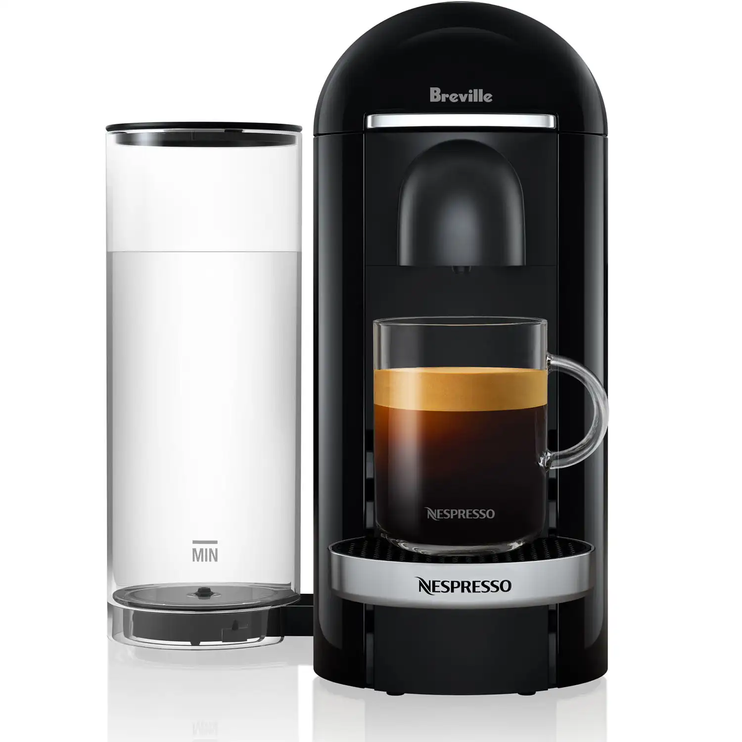 Nespresso Vertuo Plus Deluxe Coffee & Espresso Single-Serve Machine in Piano Black
Nespresso Vertuo Plus Deluxe Coffee & Espresso Single-Serve Machine in Piano Black