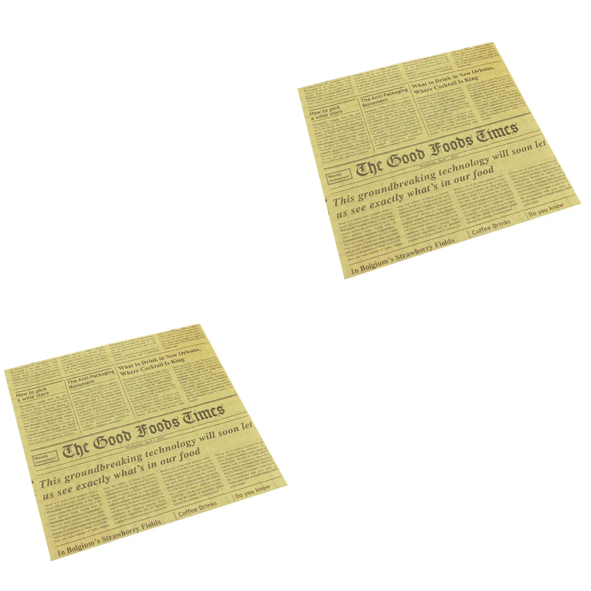 100 pcs Food Basket Liners Disposable Deli Wrapping Tissue Newsprint Baking Paper Sheets
100 pcs Food Basket Liners Disposable Deli Wrapping Tissue Newsprint Baking Paper Sheets