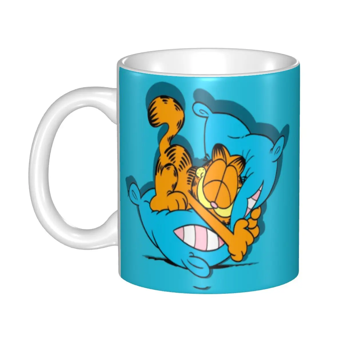 Кофейные кружки Garfields с кошкой для сна, персонализированная мультяшная керамическая кружка «сделай сам» с аниме, креативный подарок
Кофейные кружки Garfields с кошкой для сна, персонализированная мультяшная керамическая кружка «сделай сам» с аниме, креативный подарок