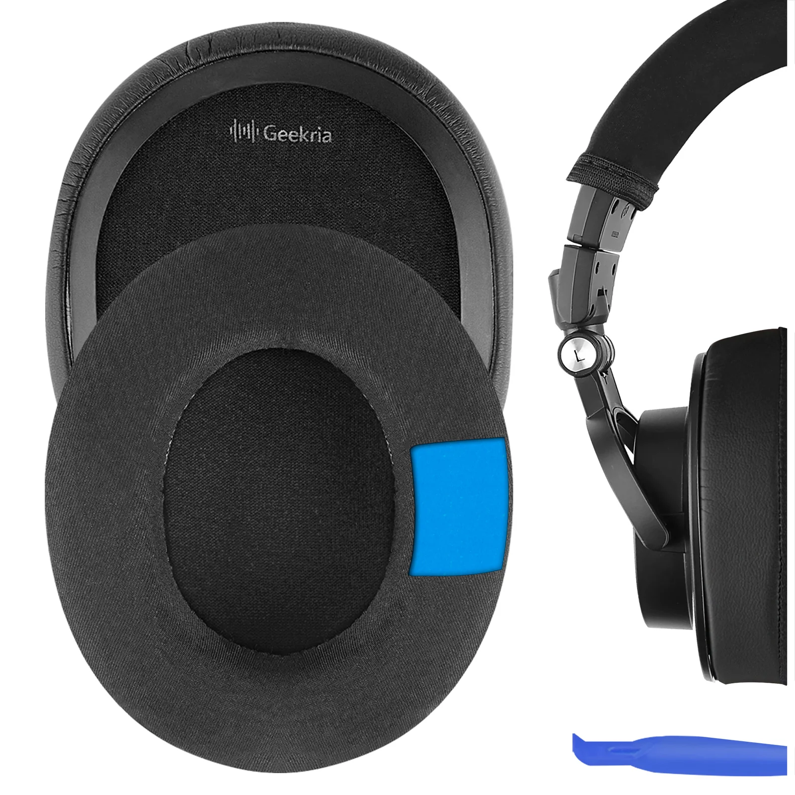 Geekria Sport Cooling-Gel Replacement Ear Pads for ATH-M50X, ATH-M50XBT, ATH-M50xBT2, ATH-M40X, ATH-M30, ATH-M20, Ear Cushion
Geekria Sport Cooling-Gel Replacement Ear Pads for ATH-M50X, ATH-M50XBT, ATH-M50xBT2, ATH-M40X, ATH-M30, ATH-M20, Ear Cushion