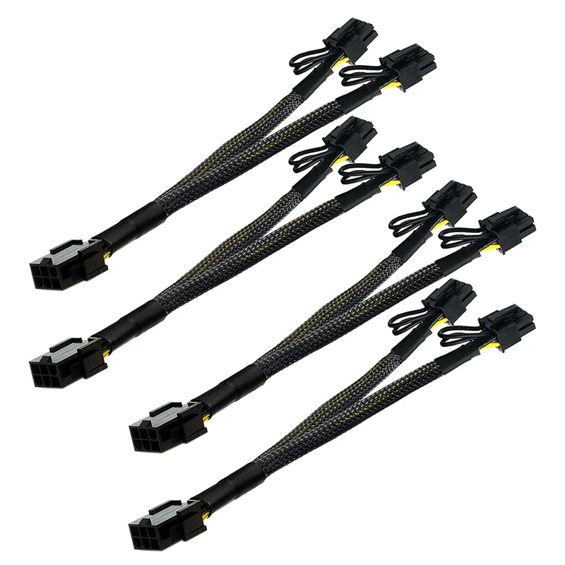 4 шт. PCI-E 6-контактный двойной Pcie 8-контактный (6 + 2) карта изображения PCI Express адаптер питания GPU VGA Y-разветвитель Удлинительный кабель
4 шт. PCI-E 6-контактный двойной Pcie 8-контактный (6 + 2) карта изображения PCI Express адаптер питания GPU VGA Y-разветвитель Удлинительный кабель