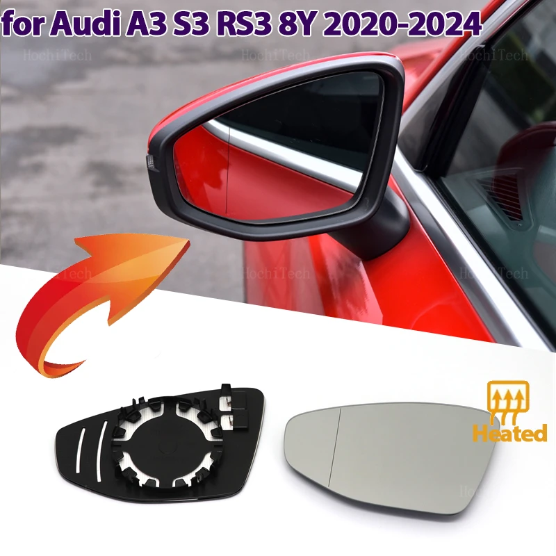 Rearview Mirror Glass Door Wing Mirrors Heated Side Mirror Glass for Audi A3 8Y S3 8Y RS3 8Y RS A S 3 2020-2024 Accessories
Rearview Mirror Glass Door Wing Mirrors Heated Side Mirror Glass for Audi A3 8Y S3 8Y RS3 8Y RS A S 3 2020-2024 Accessories