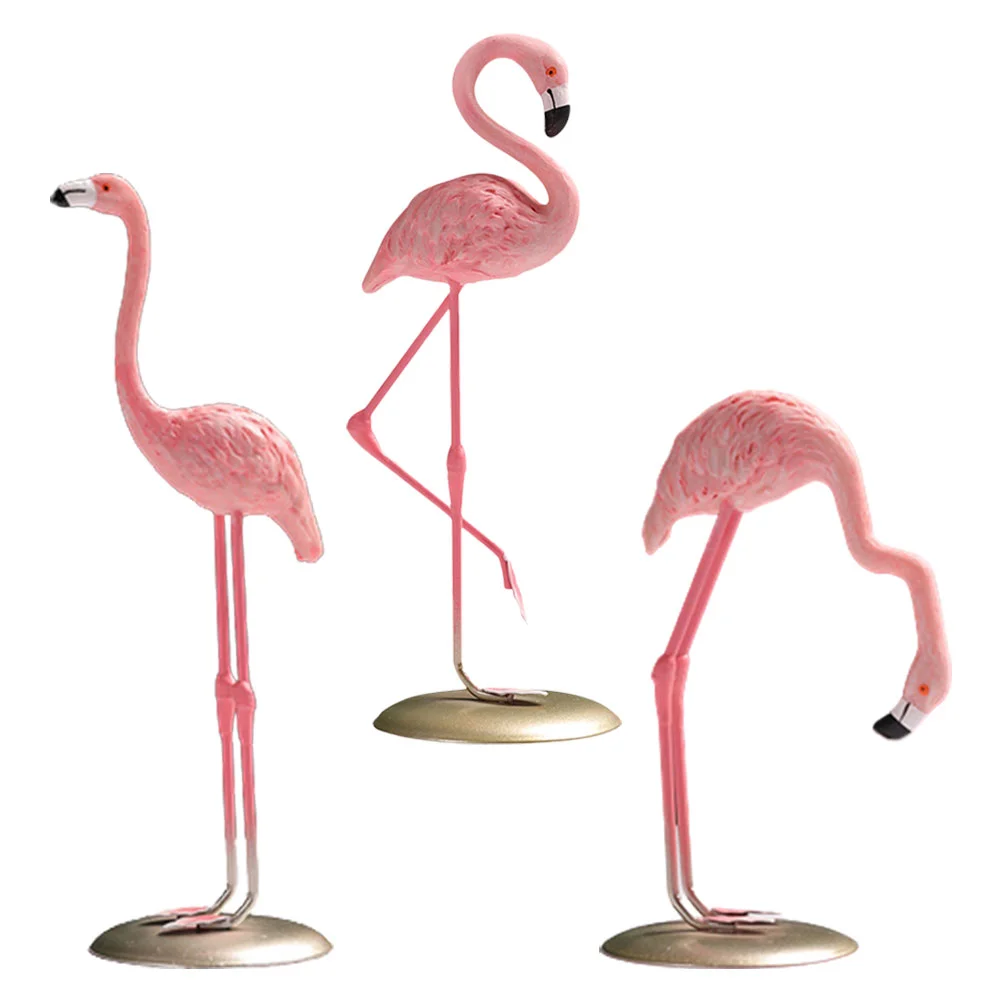 3 Pcs Desktop Decoration Ornaments Resin Flamingo Crafts Figurine Adorable Yard Statue Sculpture Garden
3 Pcs Desktop Decoration Ornaments Resin Flamingo Crafts Figurine Adorable Yard Statue Sculpture Garden
