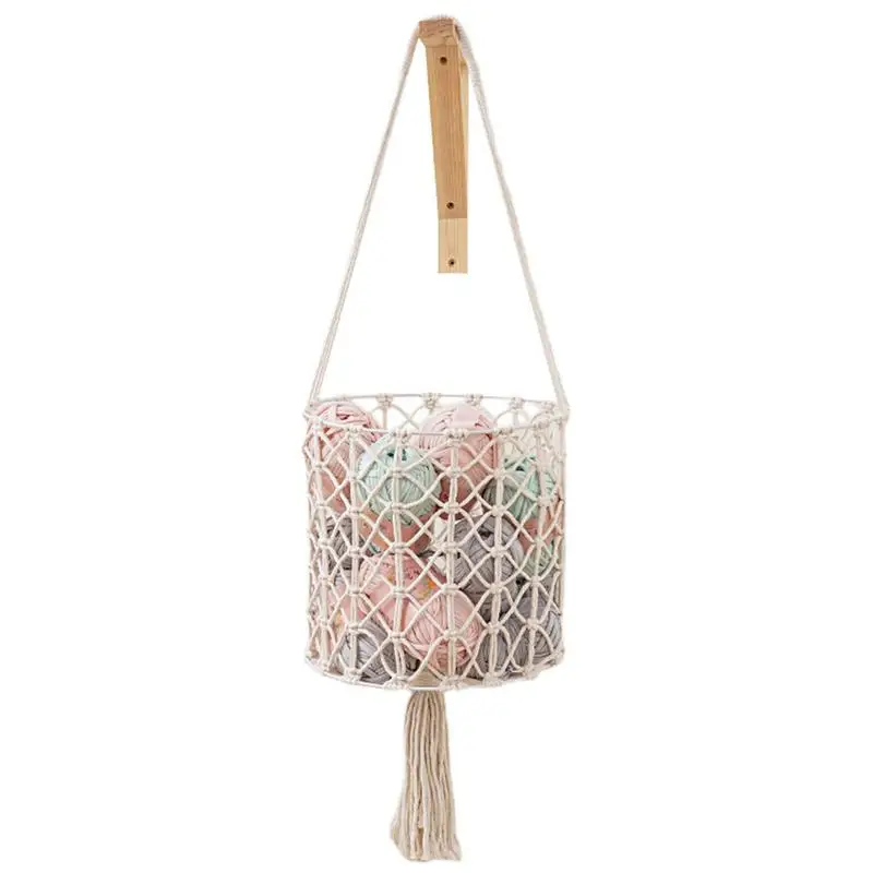 Woven Basket Hanging Wall Boho Handwoven Rope Basket Household Organizer Hanging Kids Toy Basket For Kitchens Bathrooms
Woven Basket Hanging Wall Boho Handwoven Rope Basket Household Organizer Hanging Kids Toy Basket For Kitchens Bathrooms