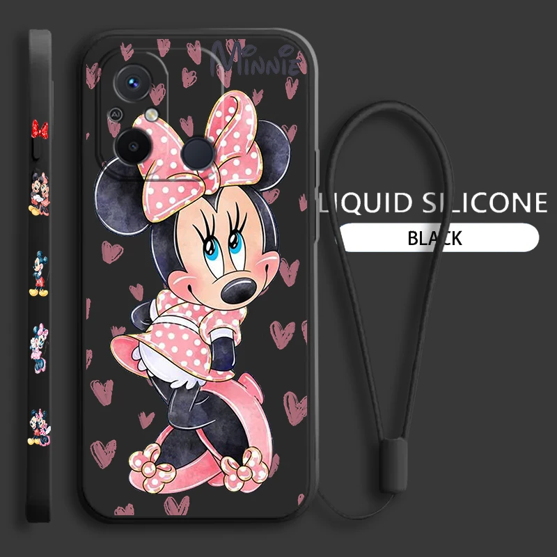 Cute Pink Minnie For Xiaomi Redmi 12C 11 Prime A1 10 10X 9 9A 9T 9AT 8 8A 7 Pro 4G 5G Liquid Left Rope Phone Case Coque Capa
Cute Pink Minnie For Xiaomi Redmi 12C 11 Prime A1 10 10X 9 9A 9T 9AT 8 8A 7 Pro 4G 5G Liquid Left Rope Phone Case Coque Capa
