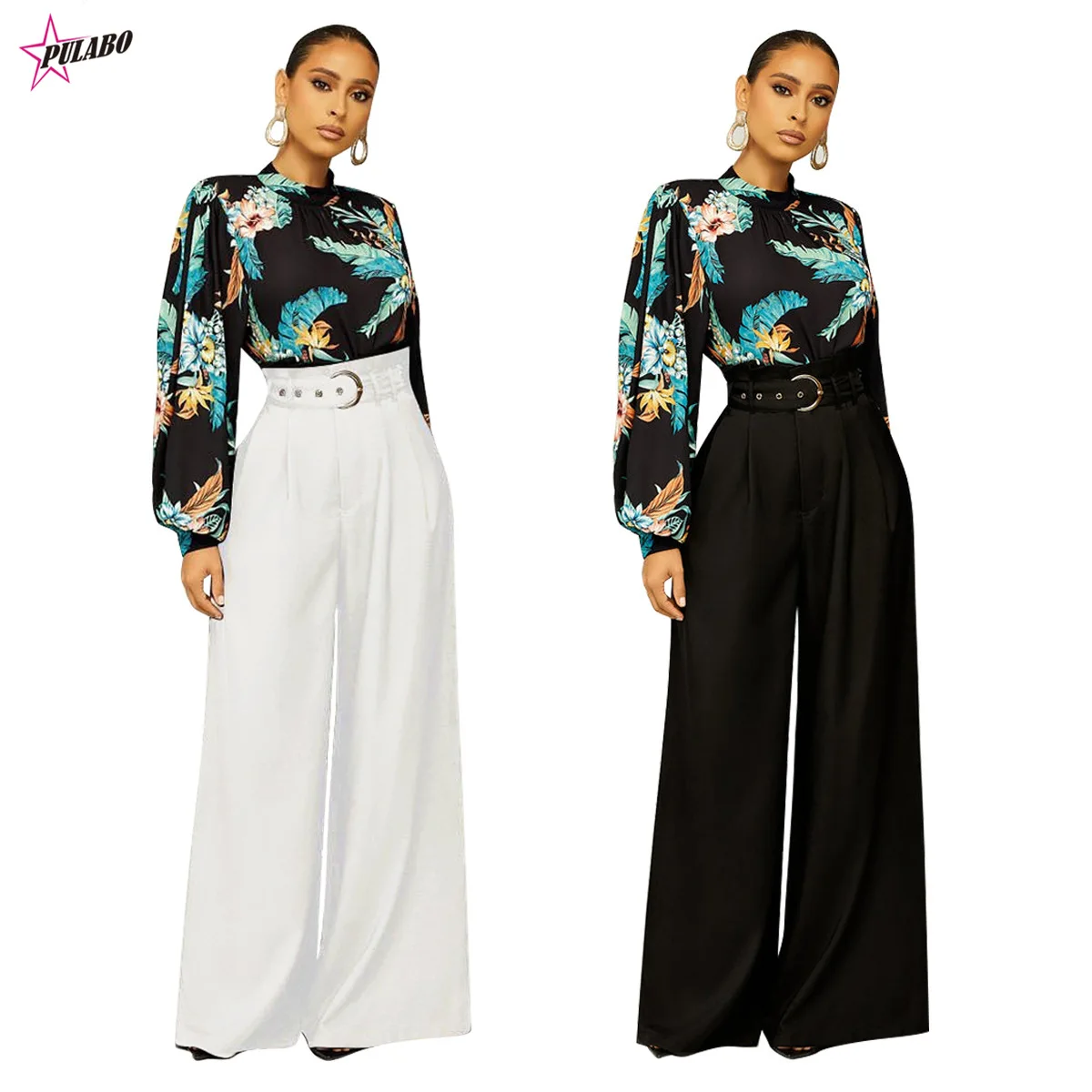 PULABO Summer Loose Ice Silk Suit Pants Fashion High Waist Wide Leg Pants Simple Black Casual Women Trousers Korean With Belt
PULABO Summer Loose Ice Silk Suit Pants Fashion High Waist Wide Leg Pants Simple Black Casual Women Trousers Korean With Belt