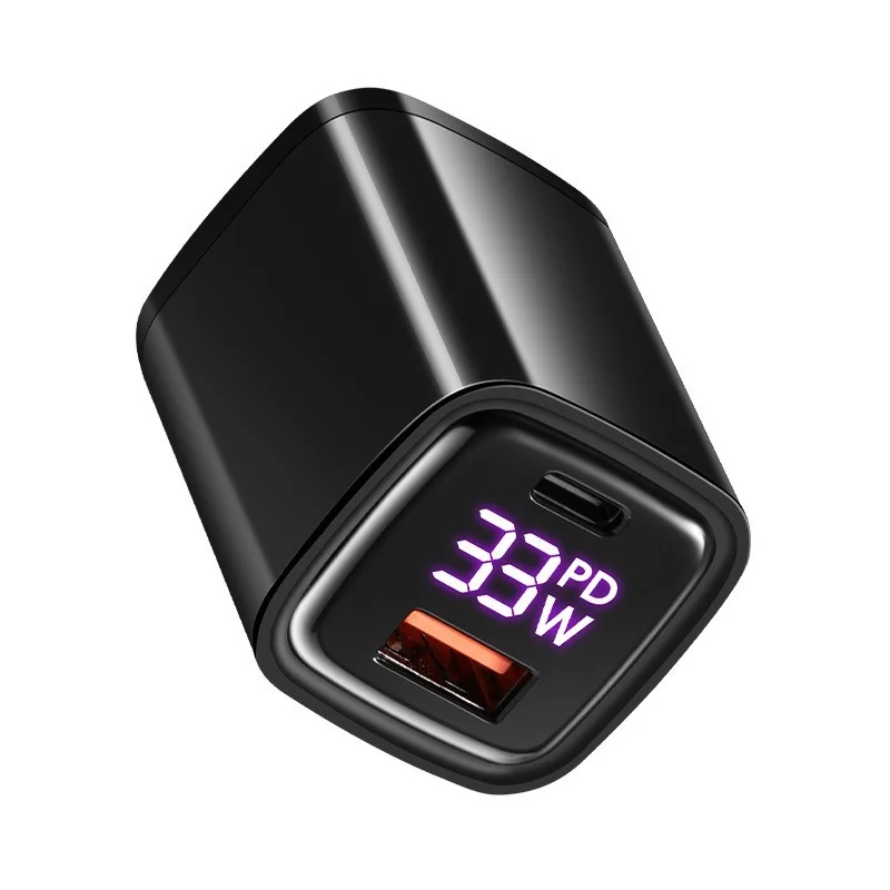 33W PD Digital Display USB Charger Quick Charge USB Mobile Phone Charger for IPhone 7 Samsung Tablets Adapter Fast Charging
33W PD Digital Display USB Charger Quick Charge USB Mobile Phone Charger for IPhone 7 Samsung Tablets Adapter Fast Charging