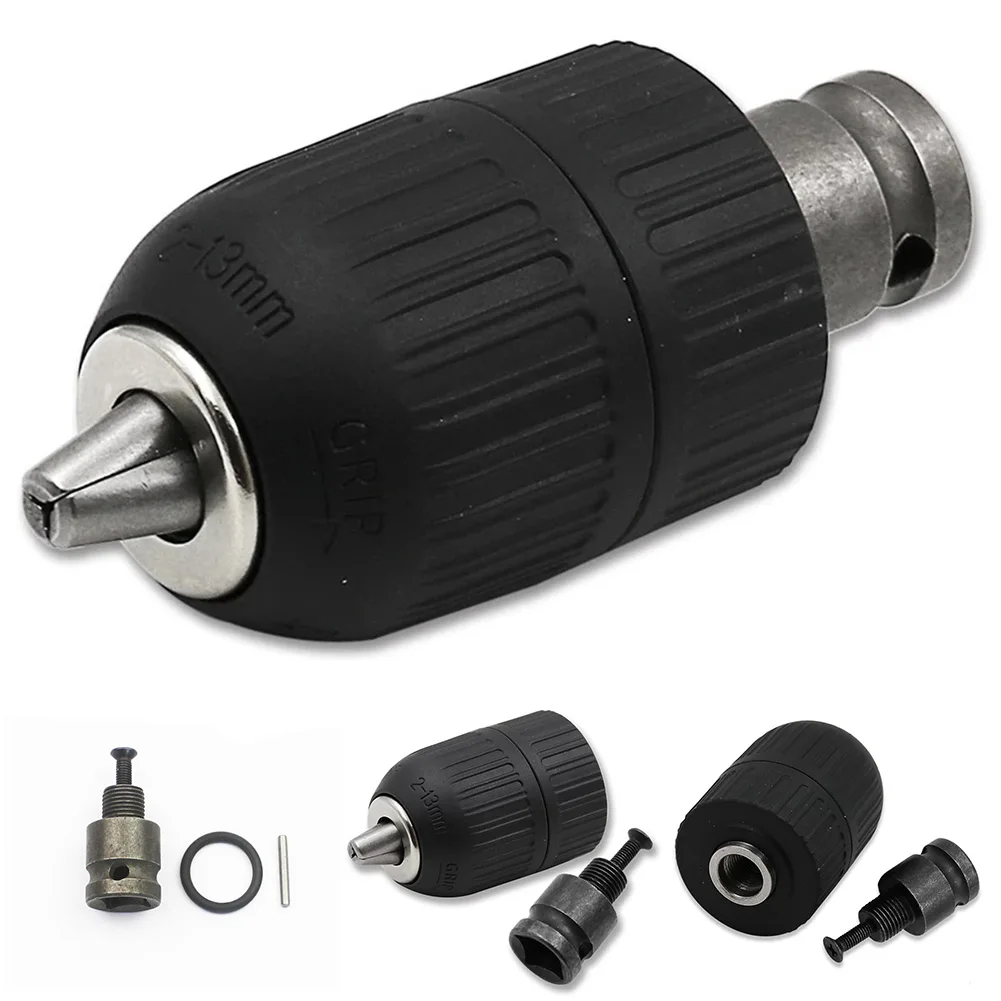 2-13mm 1/2" 20unf Self-locking Keyless Drill Chuck Self Tighten Drill Chuck Adaptor For Impact Wrench Rotary Impact Power Drill
2-13mm 1/2" 20unf Self-locking Keyless Drill Chuck Self Tighten Drill Chuck Adaptor For Impact Wrench Rotary Impact Power Drill