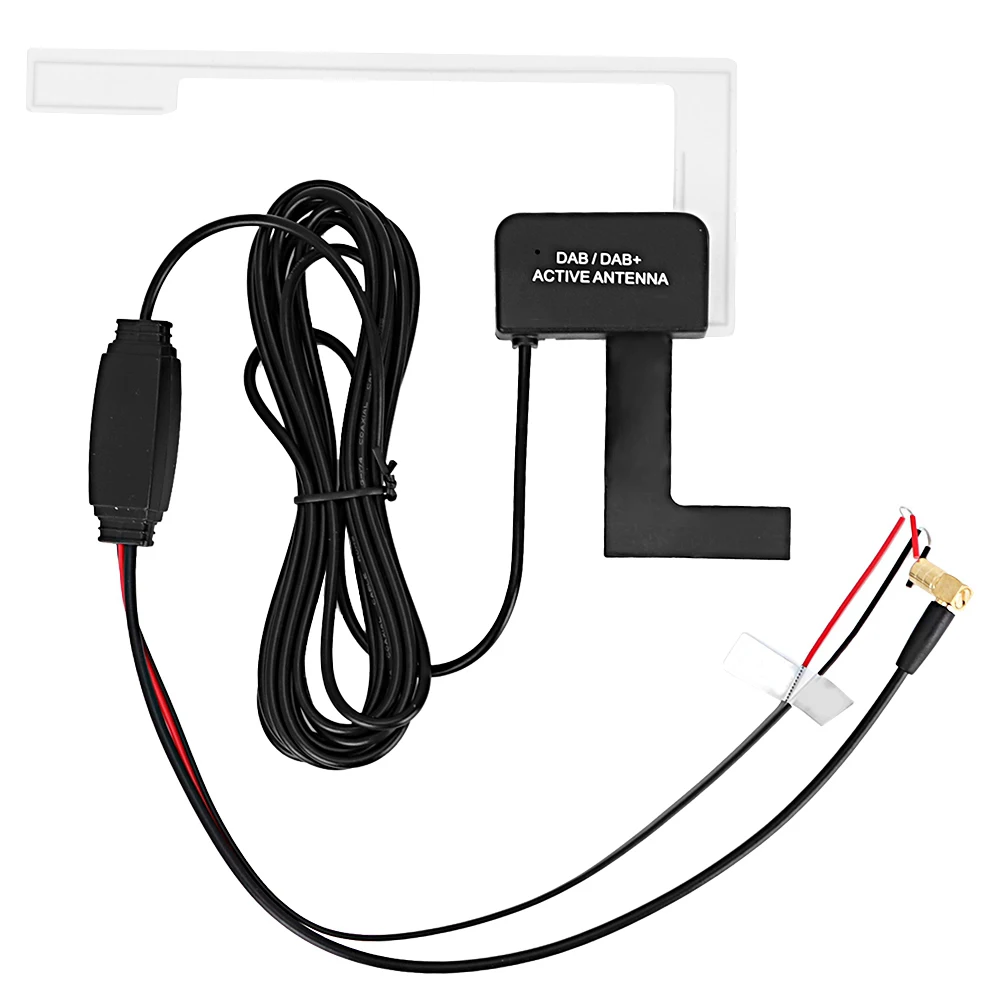 Car 3Meters Wire 20db Digital Radio Patch Concealed Antenna Adhesive Aerial DAB SMB 12V
Car 3Meters Wire 20db Digital Radio Patch Concealed Antenna Adhesive Aerial DAB SMB 12V