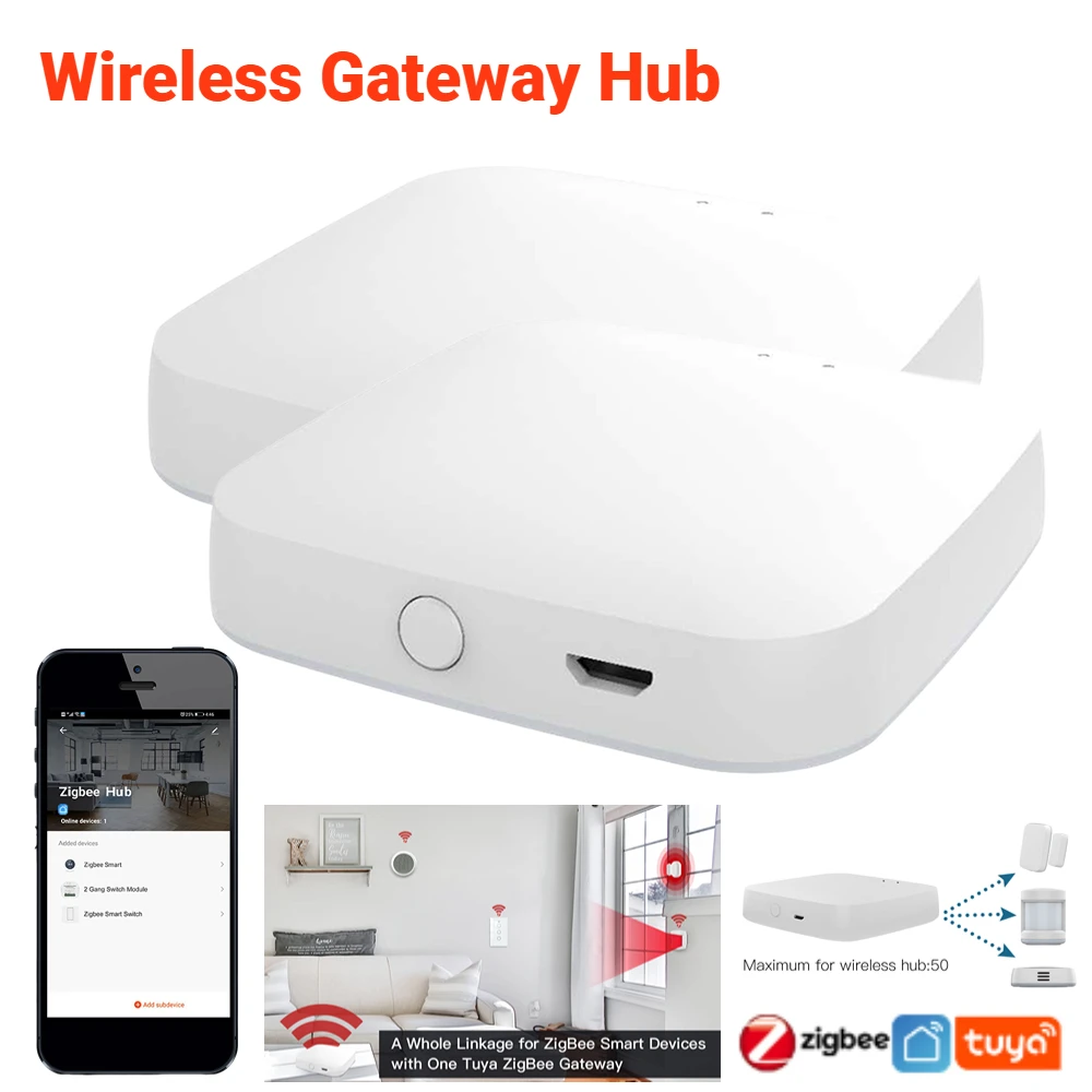 For MOES Tuya ZigBee Smart Gateway Hub Smart Home Bridge Smart Life APP Wireless Remote Controller Works with Alexa Google Home
For MOES Tuya ZigBee Smart Gateway Hub Smart Home Bridge Smart Life APP Wireless Remote Controller Works with Alexa Google Home