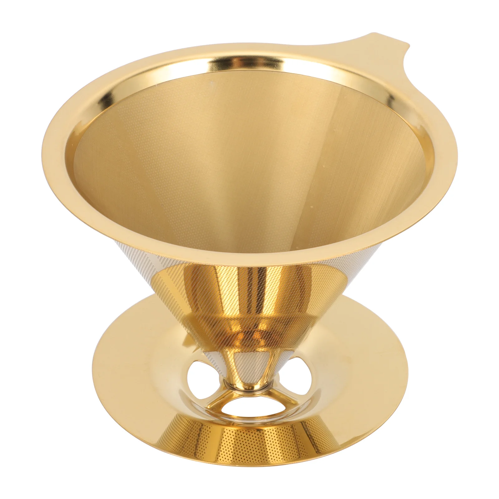 Double Layer Coffee Filter Stainless Steel Coffee Dripper Paperless Coffee Funnel
Double Layer Coffee Filter Stainless Steel Coffee Dripper Paperless Coffee Funnel