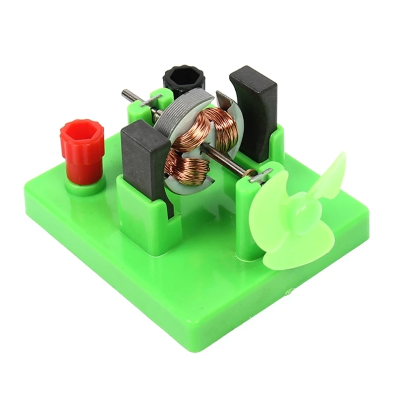 

Модель двигателя постоянного тока Миниатюрная физическая наука Модель электродвигателя Физический образовательный эксперимент
