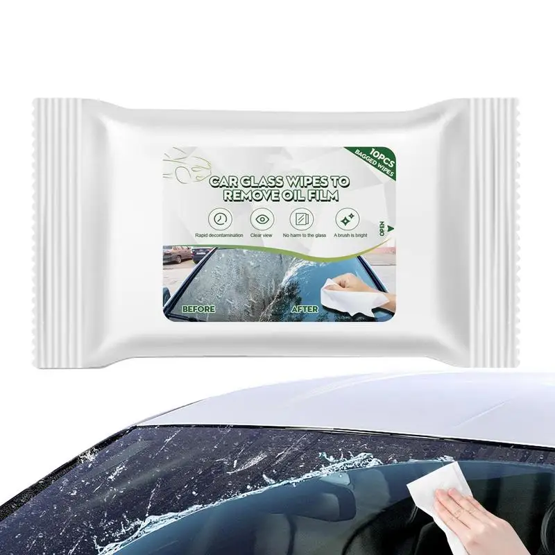 Window Cleaner Wipes | 10pcs Car Oil Film Remover | Decontaminating Car Cleaning Accessories for Car Front Windshields
Window Cleaner Wipes | 10pcs Car Oil Film Remover | Decontaminating Car Cleaning Accessories for Car Front Windshields