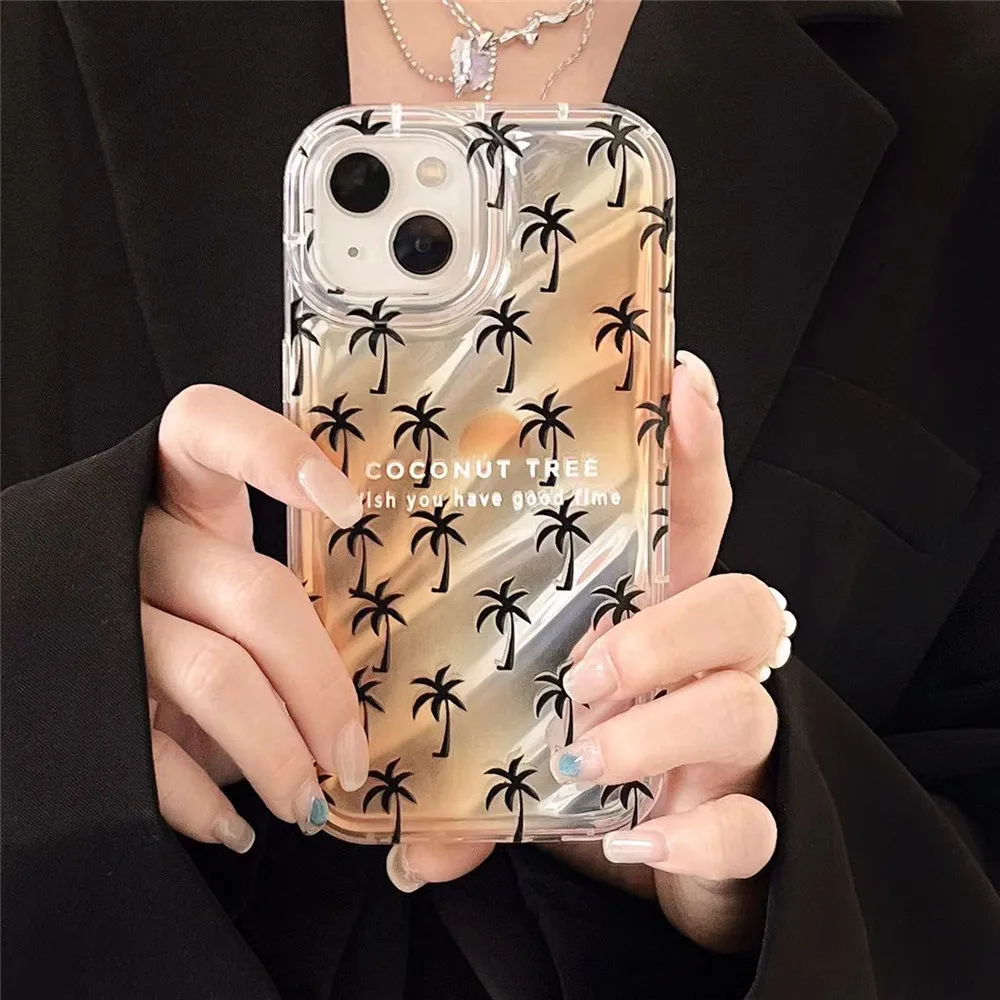 Lovebay Luxury Laser coconut tree Pattern Phone Case For iPhone 13 11 12 14 Pro Max XR XS 7 8 14 Plus Soft Shockproof Back Cover
Lovebay Luxury Laser coconut tree Pattern Phone Case For iPhone 13 11 12 14 Pro Max XR XS 7 8 14 Plus Soft Shockproof Back Cover