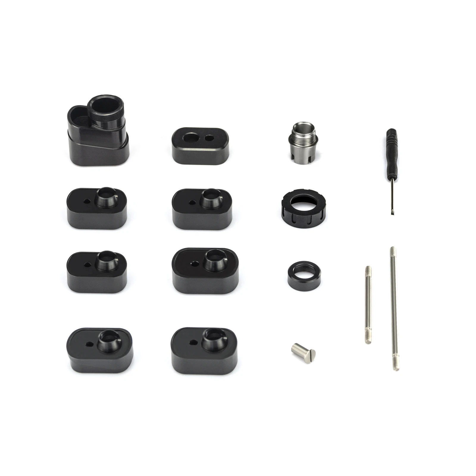 DIY Modular Aluminum Single Core 1/2x28 Square Rectangle Monocore Mini Cleaning Tube Kit 9mm 5.56 .22 Filter MST
DIY Modular Aluminum Single Core 1/2x28 Square Rectangle Monocore Mini Cleaning Tube Kit 9mm 5.56 .22 Filter MST