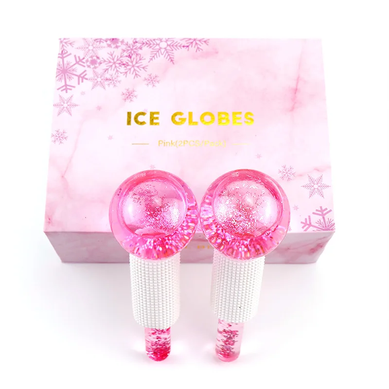 2pcs/Box Large Beauty Ice Hockey Energy Beauty Crystal Ball Facial Cooling Ice Globes Water Wave For Face and Eye massage
2pcs/Box Large Beauty Ice Hockey Energy Beauty Crystal Ball Facial Cooling Ice Globes Water Wave For Face and Eye massage