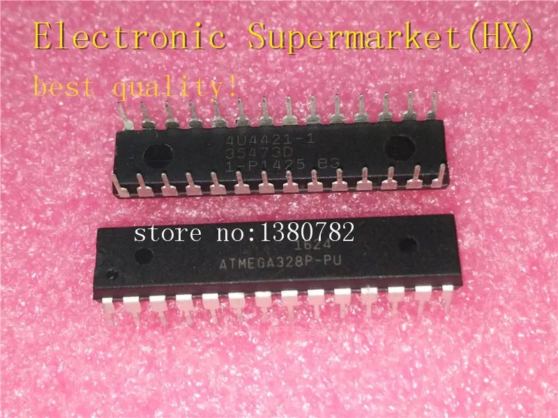 New original special price spot 50pcs/lots ATMEGA328P-PU ATMEGA328P ATMEGA328 DIP-28 New original IC In stock!
New original special price spot 50pcs/lots ATMEGA328P-PU ATMEGA328P ATMEGA328 DIP-28 New original IC In stock!