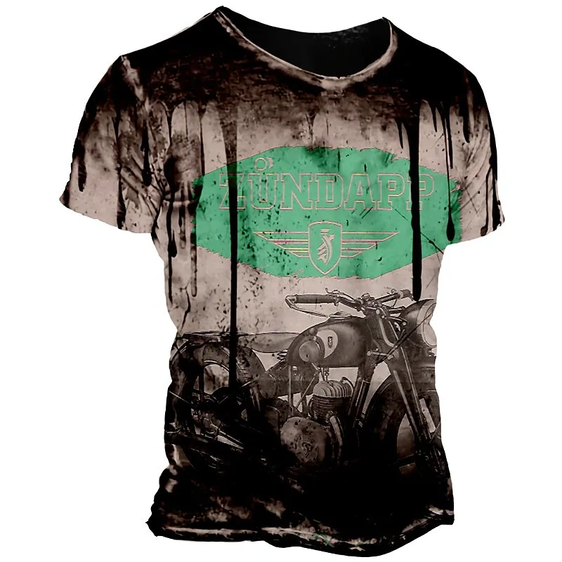 Vintage Men's T Shirt New Fashion Casual Hip Hop Street 3D Print Motorcycle T-shirt For Men Tee Top 2023 Summer Clothes Camiseta
Vintage Men's T Shirt New Fashion Casual Hip Hop Street 3D Print Motorcycle T-shirt For Men Tee Top 2023 Summer Clothes Camiseta