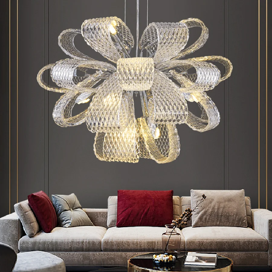 Modern Glass Pinecone Shaped Art Deco LED Hanging Lamp Dinging Table Art Design Pendant Light Luxury Home Decor Living Room
Modern Glass Pinecone Shaped Art Deco LED Hanging Lamp Dinging Table Art Design Pendant Light Luxury Home Decor Living Room