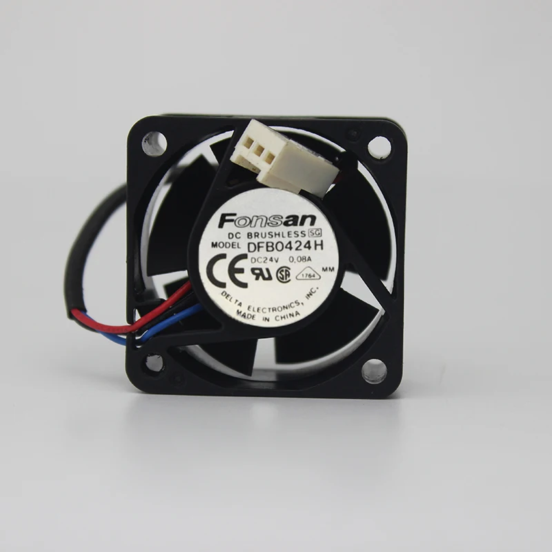 Новый бренд FONSAN 4020 4 см DC24V 0.08A DFB0424H охлаждающий вентилятор охлаждения кулер
Новый бренд FONSAN 4020 4 см DC24V 0.08A DFB0424H охлаждающий вентилятор охлаждения кулер
