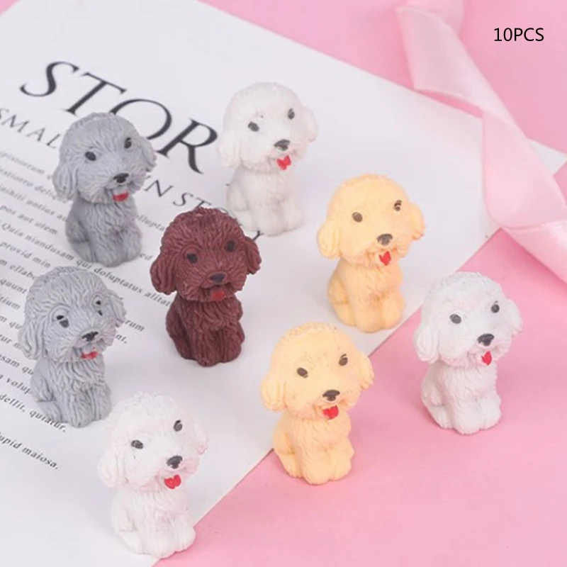 10X Portable Cute Dog Animal Topper Erasers Pendant Easy to Clean for Pupil Teen E8BE
10X Portable Cute Dog Animal Topper Erasers Pendant Easy to Clean for Pupil Teen E8BE