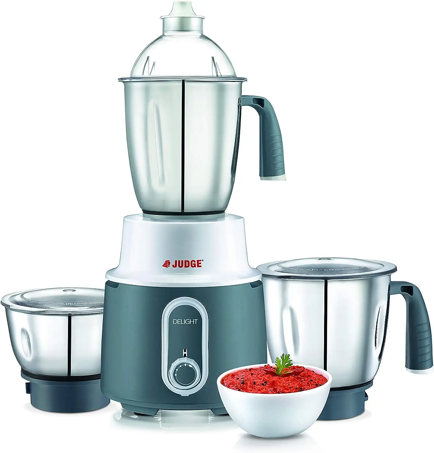 Wet/Dry 3-Jar Grinder Powerful 750 Watts Motor, Stainless Steel Blades and Jars, Modern Elegant Design, 110v for USA
Wet/Dry 3-Jar Grinder Powerful 750 Watts Motor, Stainless Steel Blades and Jars, Modern Elegant Design, 110v for USA