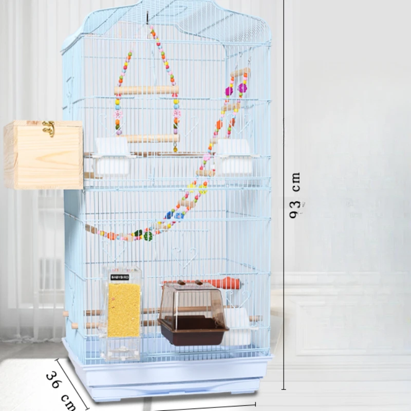 Budgie Parrot Bird Cages Large Products Toys Outdoor Bird Cages Habitat Breeding Box Vogelkooi Accessoires Bird Supplies RR50BN
Budgie Parrot Bird Cages Large Products Toys Outdoor Bird Cages Habitat Breeding Box Vogelkooi Accessoires Bird Supplies RR50BN