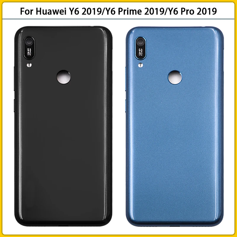 For Huawei Y6 2019 / Y6 Prime 2019 / Y6 Pro 2019 Battery Back Cover Rear Door Battery Housing Case Camera Lens Buttons Replace 
For Huawei Y6 2019 / Y6 Prime 2019 / Y6 Pro 2019 Battery Back Cover Rear Door Battery Housing Case Camera Lens Buttons Replace