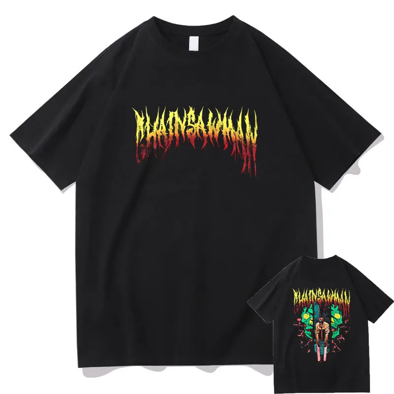 Anime Chainsaw Man T-shirt Funny Denji Pochita Male Tshirt Short Sleeve Male Tees Streetwear Men Manga Fashion Loose T Shirts
Anime Chainsaw Man T-shirt Funny Denji Pochita Male Tshirt Short Sleeve Male Tees Streetwear Men Manga Fashion Loose T Shirts