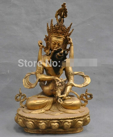 Fast shipping Chinese Tibet Folk Culture Handmade Bronze Copper Vajrasattva Buddha Statue
Fast shipping Chinese Tibet Folk Culture Handmade Bronze Copper Vajrasattva Buddha Statue